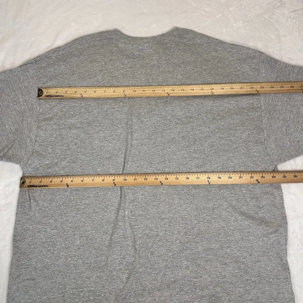 Chattanooga Mocs UTC T-Shirt Men's 2XL Hanes Gray NWT Graphic Print - Picture 6 of 8